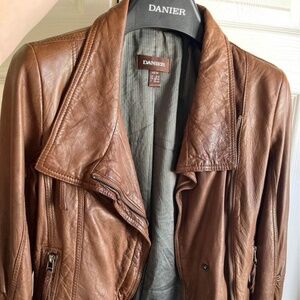 Danier lamb skin leather jacket